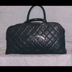 Quilted Chanel Leather Bowler